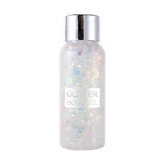 Chunky Glitter Eyeshadow Gel for Festival Face and Body, Long Lasting Multi‑Dimensional Sparkle