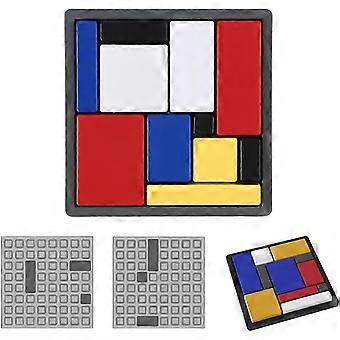 Gioco rompicapo logico per bambini e adulti, 88 sfide, 4 livelli di difficoltà, giocattolo educativo portatile per l'allenamento del cervello.