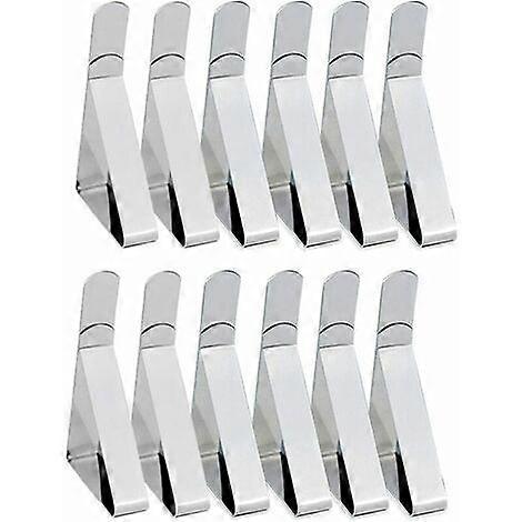 Tablecloth Clips, 12 Pcs Adjustable Tablecloth Clips
