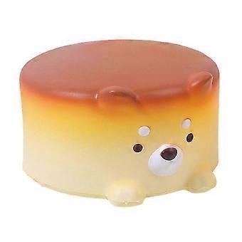 Cartoon-Welpen-Kuchen-Spielzeug, Antistress-Tool zum Drücken, weiches Stressabbau-Spielzeug, lustiges Fidget-Spielzeug, knallt, Kindergeschenk szshsy1006