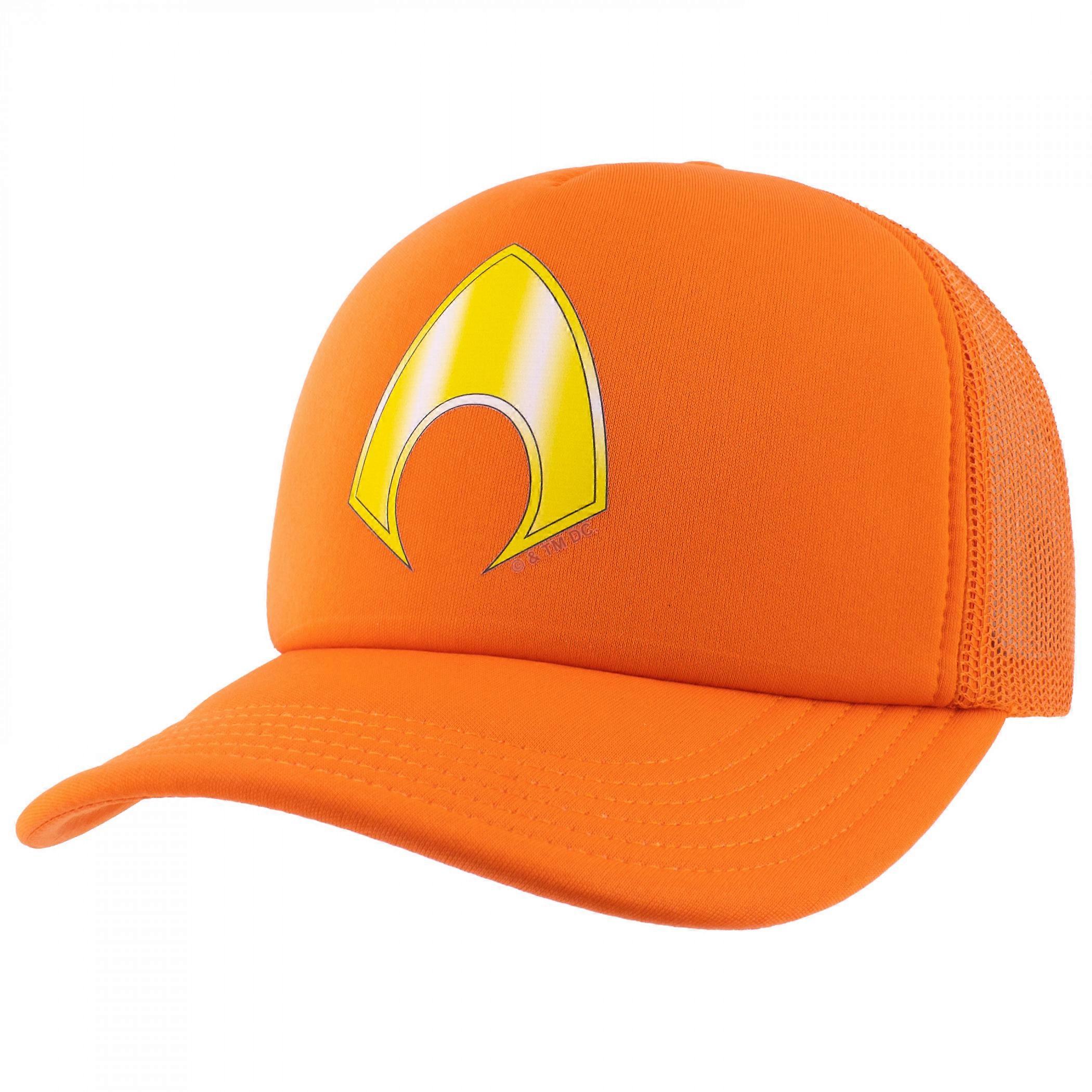 Aquaman Logo Trucker Hat
