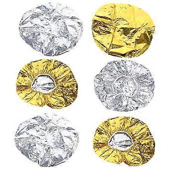 Hairdressing Cap Aluminum Foil Heat Insulation Hair Dyeing 18Pcs Kit