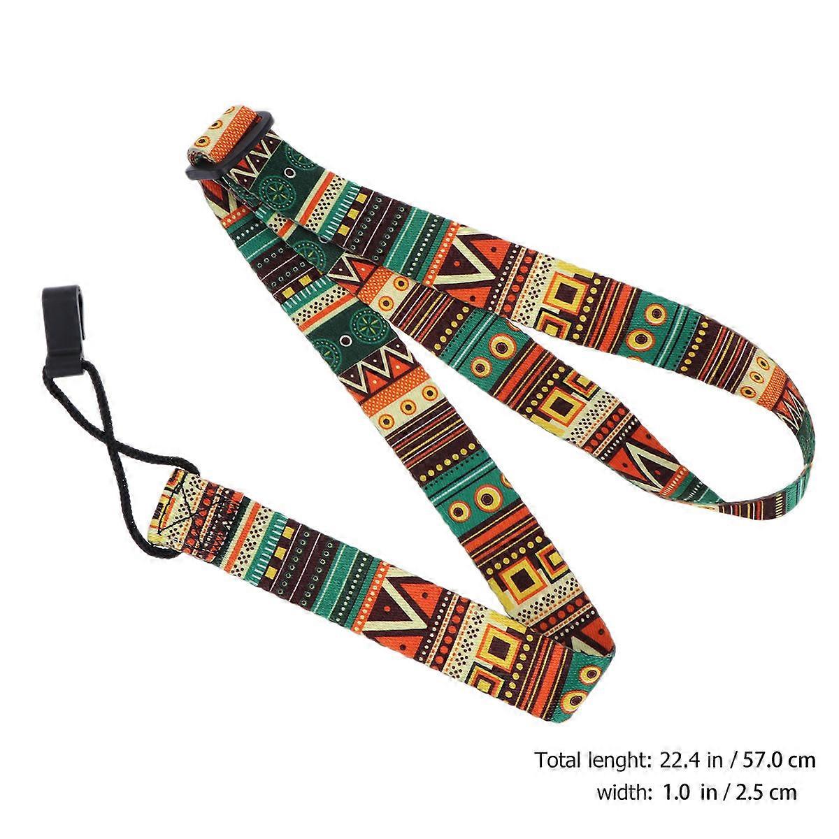 Ukulele Strap Nylon Guitar Strap Adjustable Length