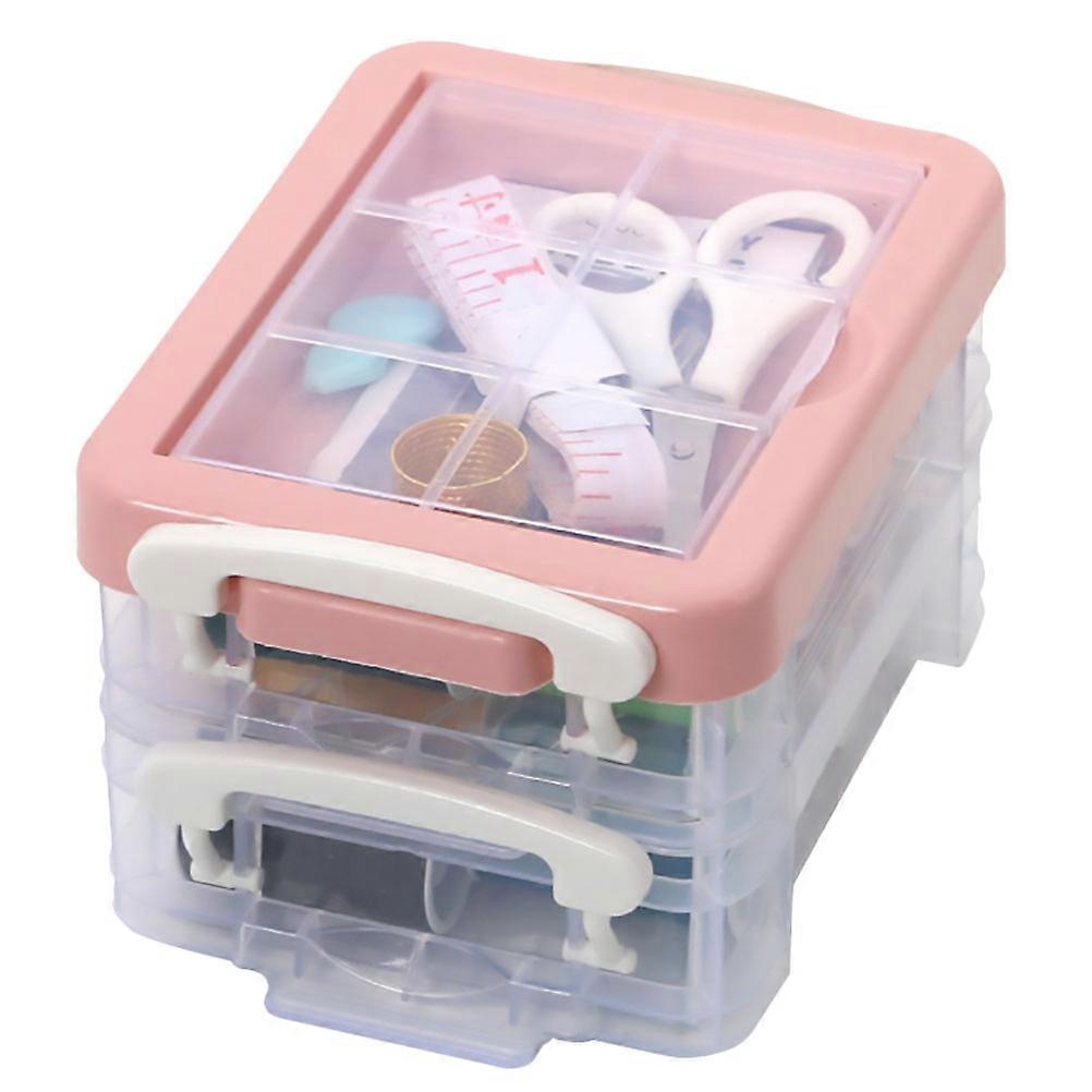 Assorted Color Sewing Box Sewing Thread Tools for 1Set Use