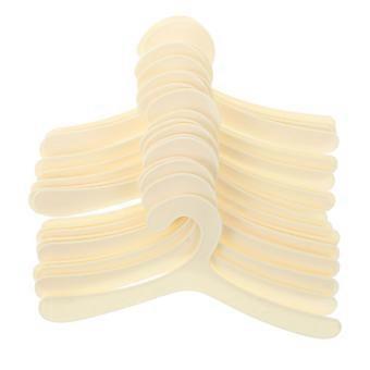 Pet Clothes Hanger Plastic Dog Clothing Hanger for Storage 20Pcs Set