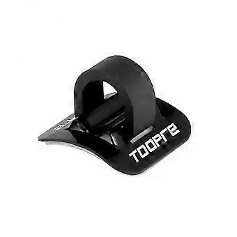1-Adattatore per morsetto fisso per tubo olio bici in alluminio - Guida cavo linea freno tubo fibbia clip_DUIBW