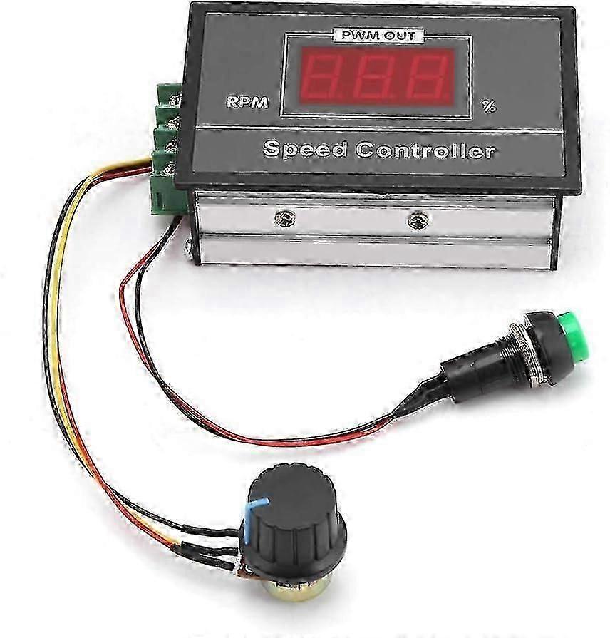 PWM DC Motor Speed Controller Compatible with Stepless Speed Regulation