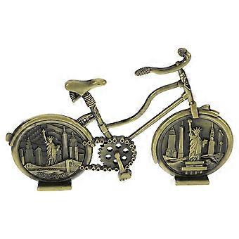 Zinc Alloy Bike Model Mini Bicycle Sculpture Retro Bicycle Collection Vintage Miniature Bike Decoration For Window Display Toy Collection