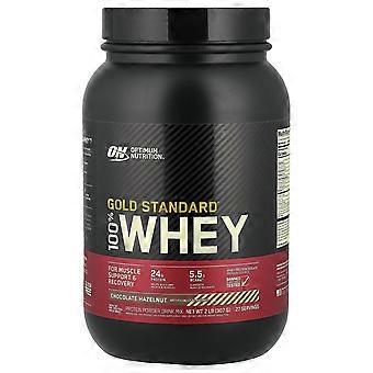Optimum Nutrition, Gold Standard® 100% Whey, Chocolate Hazelnut, 2 lb (907 g)