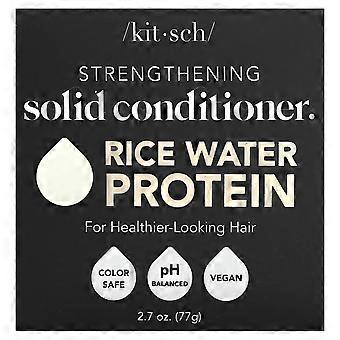 Kitsch, Strengthening  Solid Conditioner Bar,  Rice Water Protein, White Tea & Mandarin, 1 Bar, 2.7 