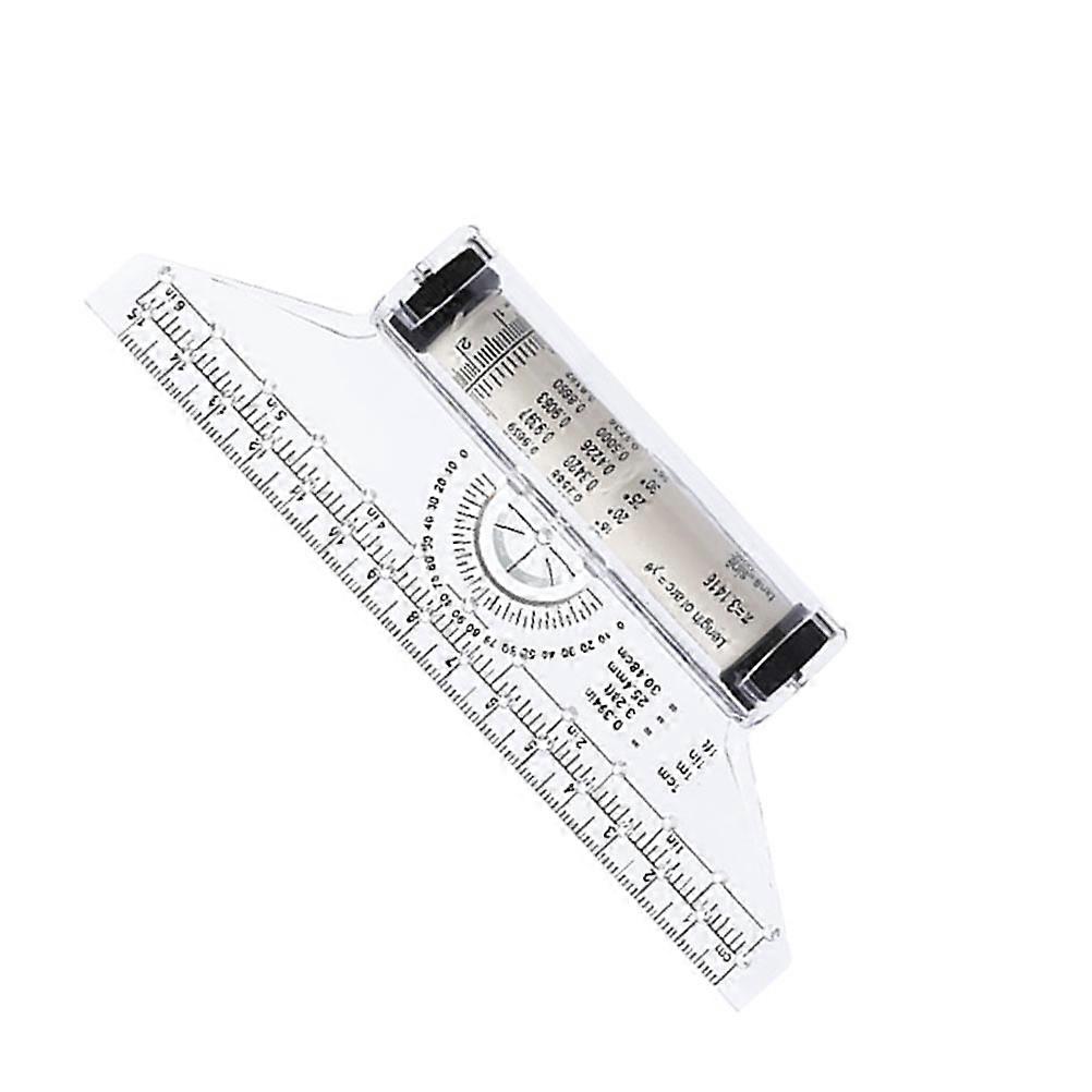 Multi-purpose Rolling Ruler Plastic Measuring Rolling Ruler for Drawing Design