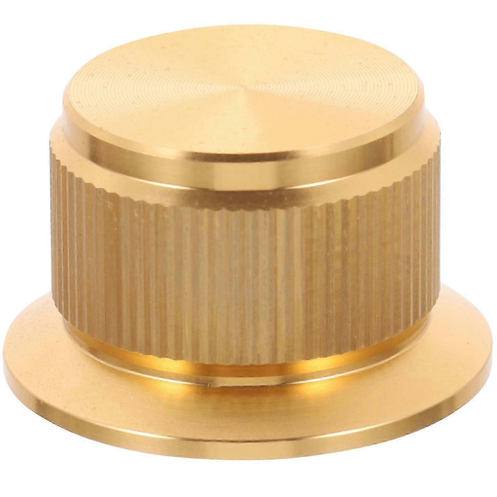 Replaceable Cap Shape Volume Potentiometer Knob Durable Alloy Amplifier Audio Knob
