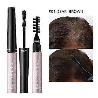 Grijsdekking, haarlijnkleur, tijdelijke mascara, haarlijn camoufleren, haarlijnkleurstift, hulpmiddel voor het bedekken van grijs haar, sterk gepigmenteerd