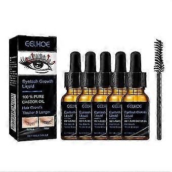 Lash Enhancer Oil 10ml Natural Castor for Eyelash Growth & Thickness