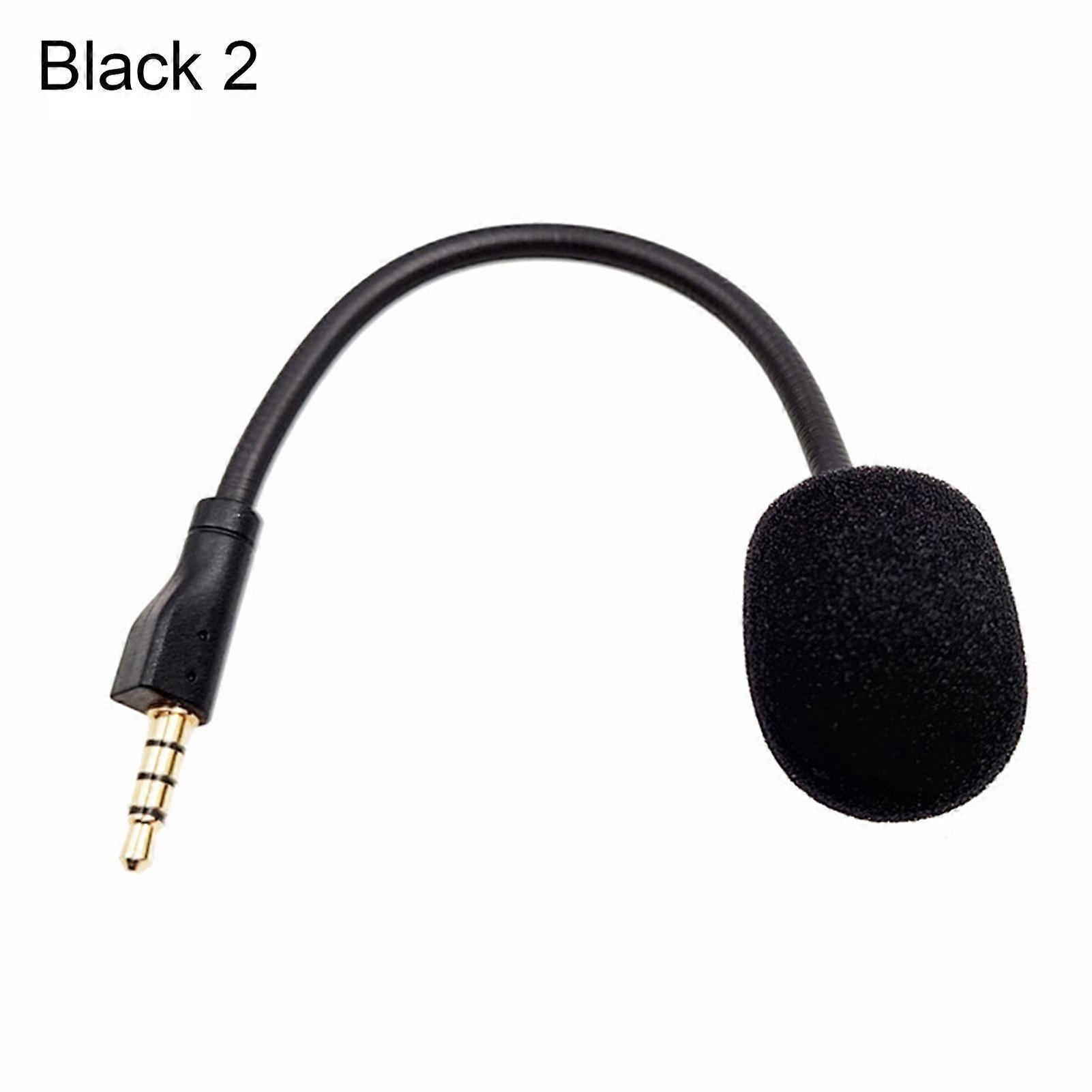 Headset Microphone Plug Play Replaceable Flexible 3.5mm Omnidirectional Gaming Headphone Microphone Compatible Logitech-G Pro X