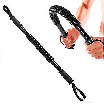 Resistance Twister Bar 77 LBS Arm Strength Trainer with NonSlip Grip for Chest and Forearm Workout