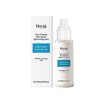Gesichtsspray mit Hyaluronsäure und Ceramid – spendet Feuchtigkeit und strafft die Haut, Anti-Aging, natürliche Inhaltsstoffe, Panthenol (B5), Hautbarriere-Serum