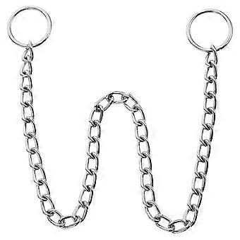 Adjustable Dog Chain Collar Lightweight Pet Chain Metal Dog Collar For Small Dogs Stylish Pet Neck Chain Decorative Neck Chain FU