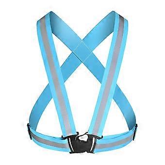Adjustable Safety Vests Night Walking Highlight Reflective Vest Running Cycling Reflective-Cloth Safety-Vest Riding Equipment