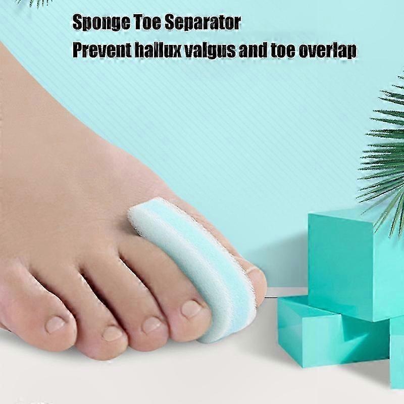 Foam Toe Spacers, Washable Reusable Breathable Sponge Separators