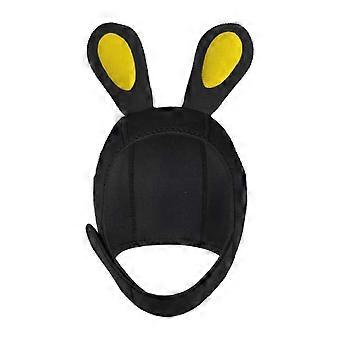 Diving Hood 3mm Neoprene Thermal Surfing Hood Cute Rabbit Ears with Chin Strap Swim Cap Surfing Hat for Free Diving Women Men