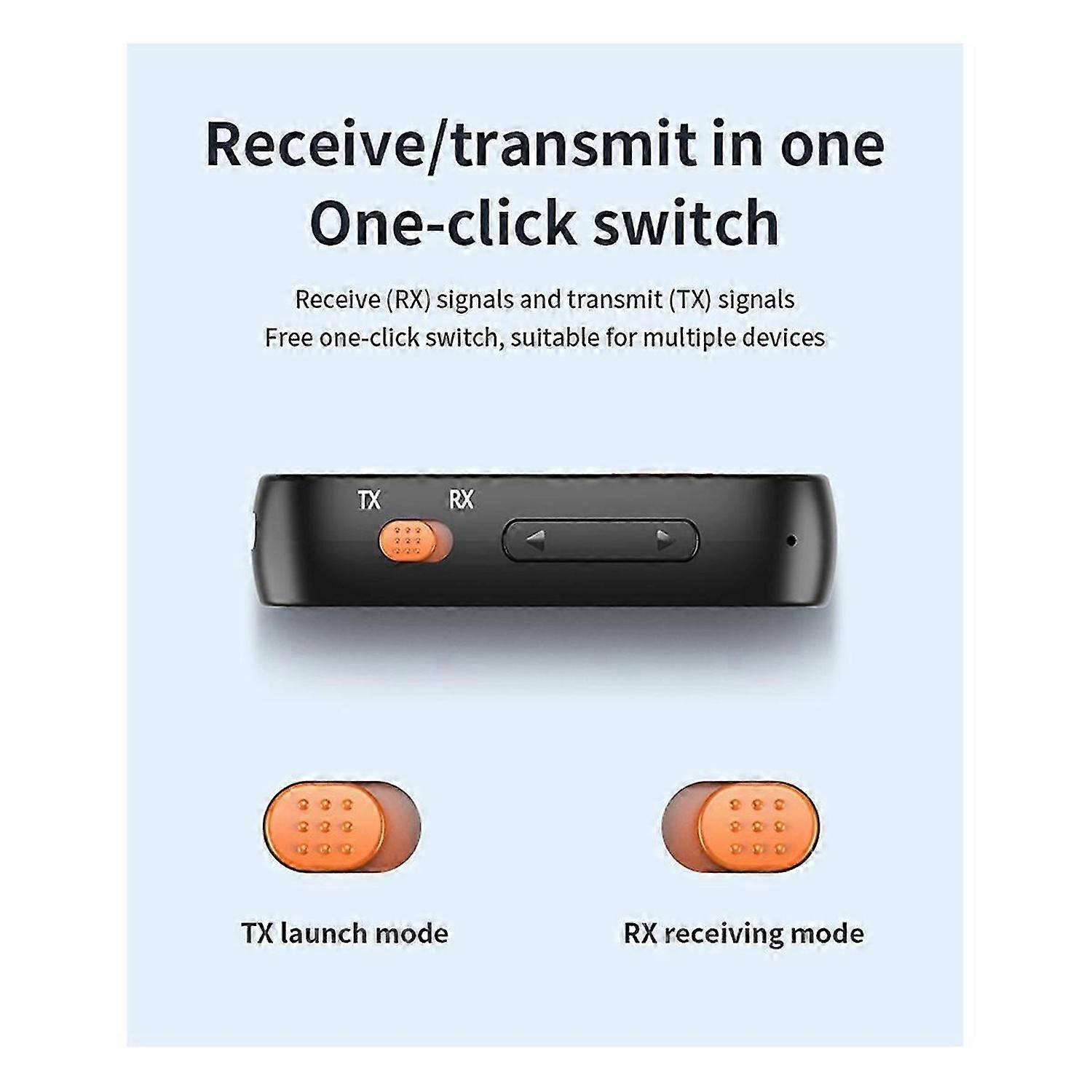 Bluetooth 5.3 Audio Transmitter and Receiver