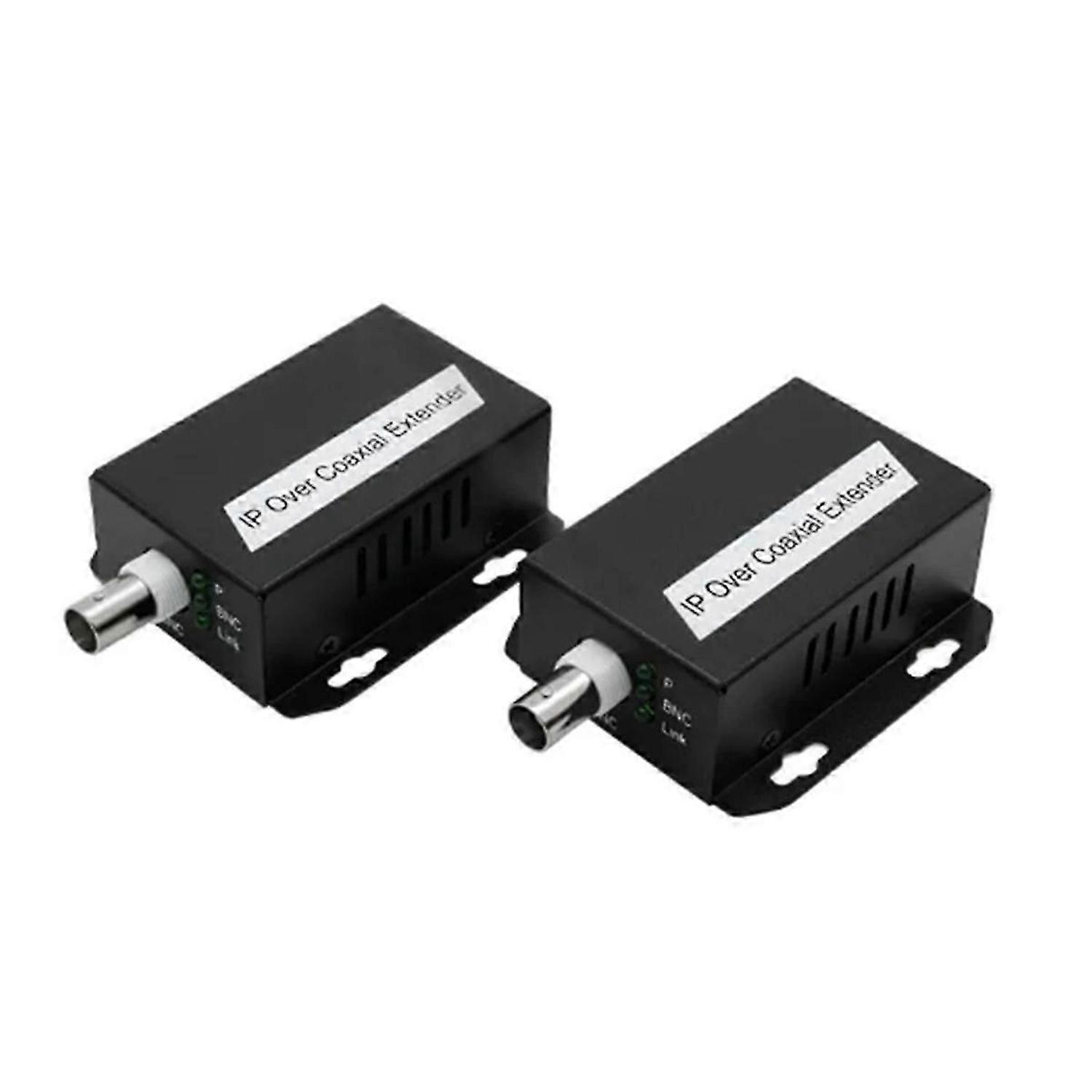 IP Network to Coaxial Extender Transfer From Net Cable for CCTV