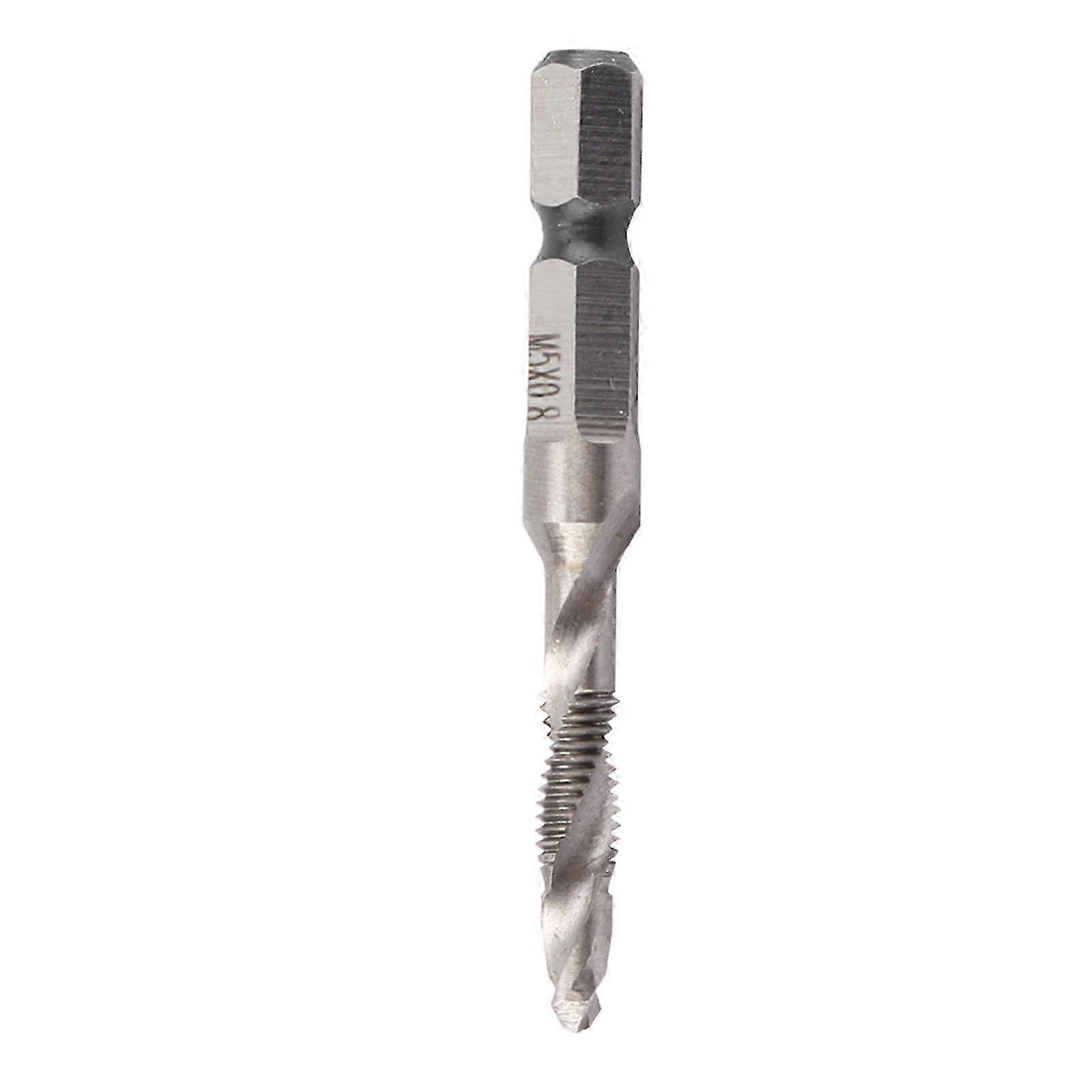 M5 HSS 1/4" Hex Shank Countersink Drill Bits for Power Tools