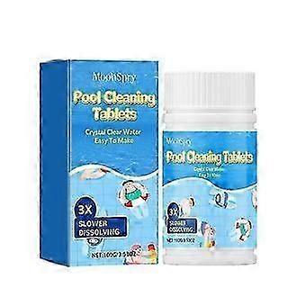 MoonSpry Pool Cleaner Tablets, Multi-Purpose Effervescent for Pool Water Maintenance