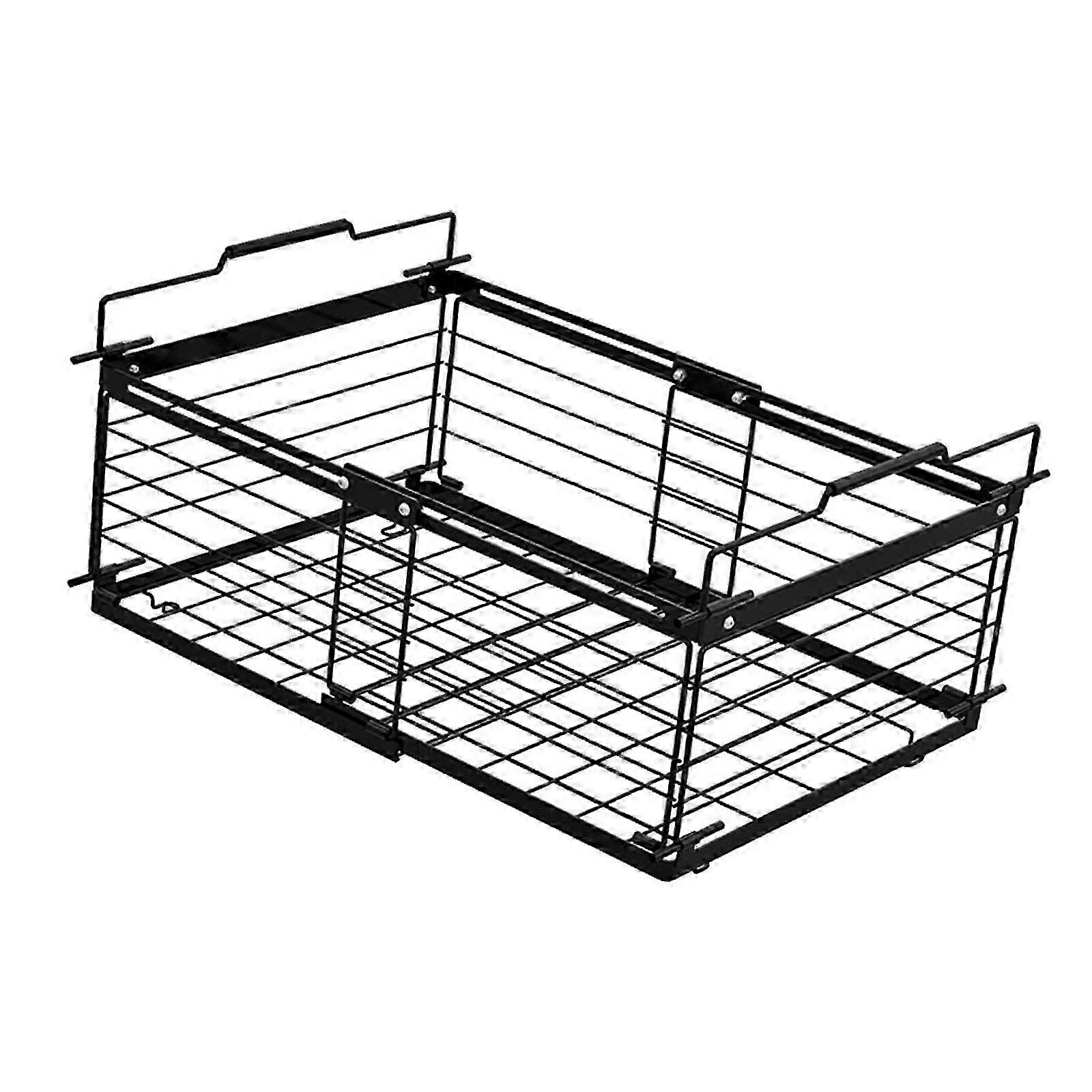 Freezer Organizer Bin Freezer Basket Adjustable Stackable Organization Divider