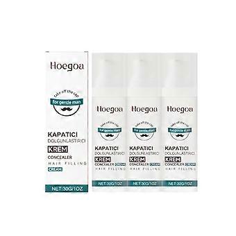 3er-Pack Haar-Concealer – 30 g, Sofortvolumen, für dünnes Haar, natürliches Aussehen, schnelltrocknend