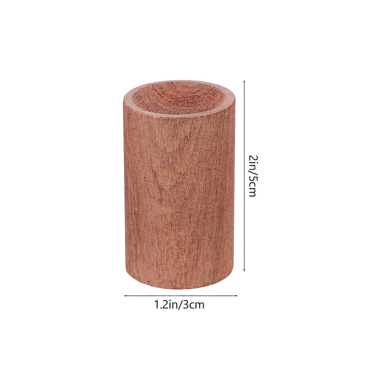 Wood Aromatherapy Diffuser for Car Use Essential Oil 1Pcs Red