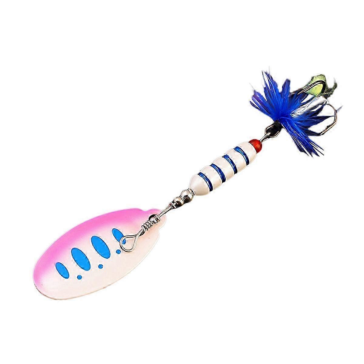 Hand-Cranked Copper Column Three Hook Bait Blue Dot