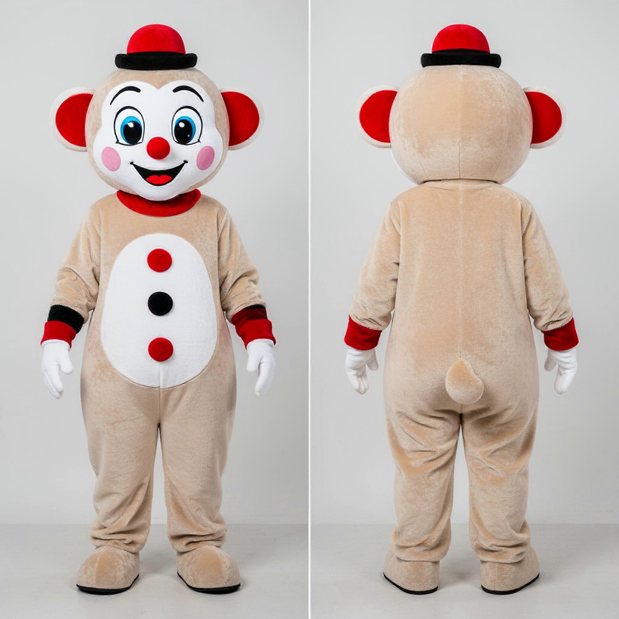 MASTICOT Beige Rounded Mime Mascot