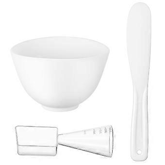 Facial Mask Mixing Bowl Silicone Set for DIY Mask Application