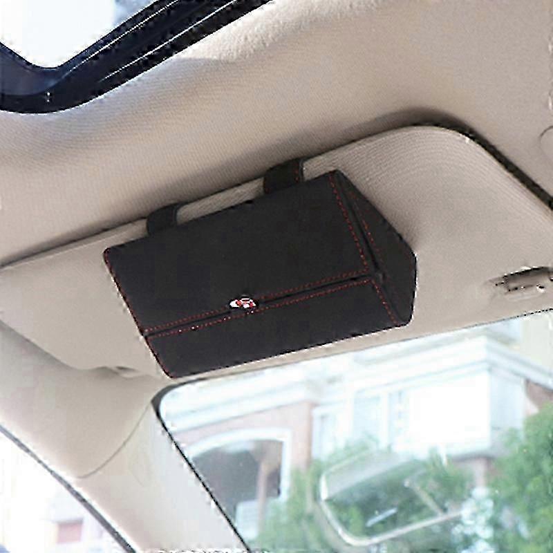 Suede Visor Glasses Storage Bag