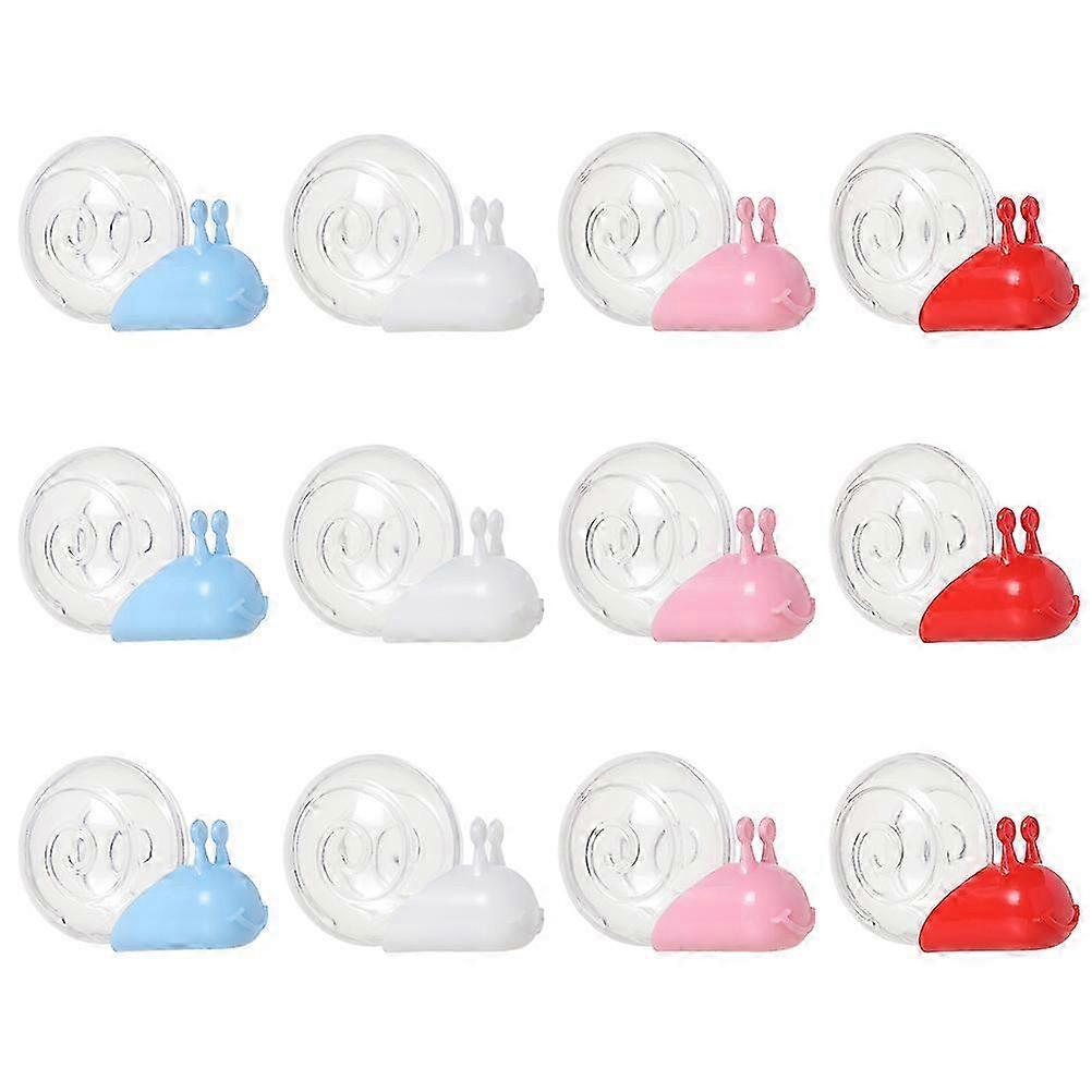12Pcs Snail Designed Candy Boxes for Gift Storage DIY Candy Case