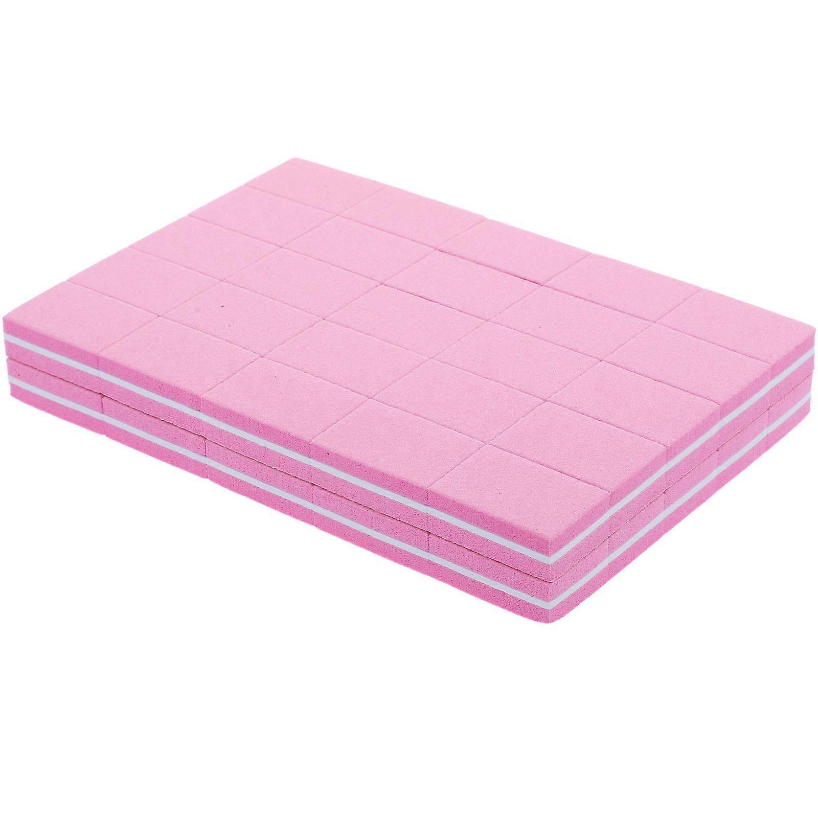 Bloc polissoir à ongles rose pour limer les ongles, 250 pièces, outils de manucure