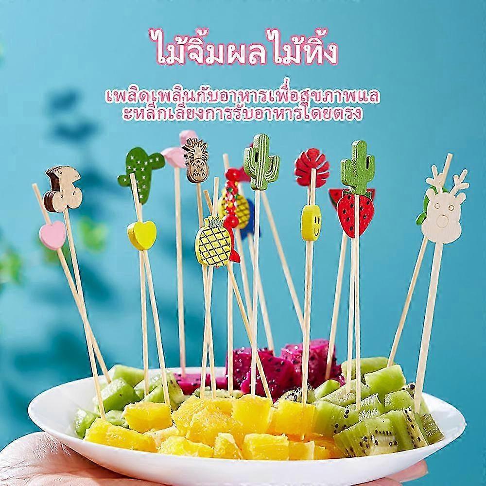 Bamboo Cocktail Picks 12cm 100pcs