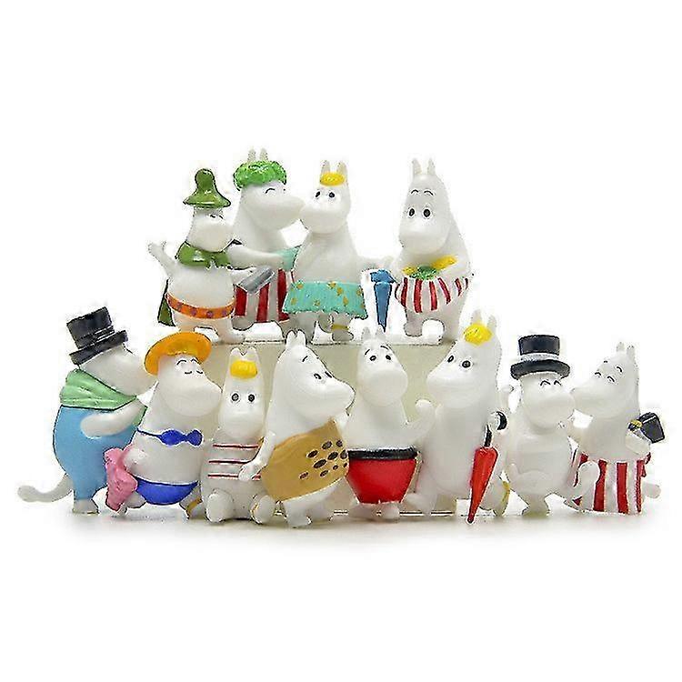 Moomin Cake Topper Set 12-Piece