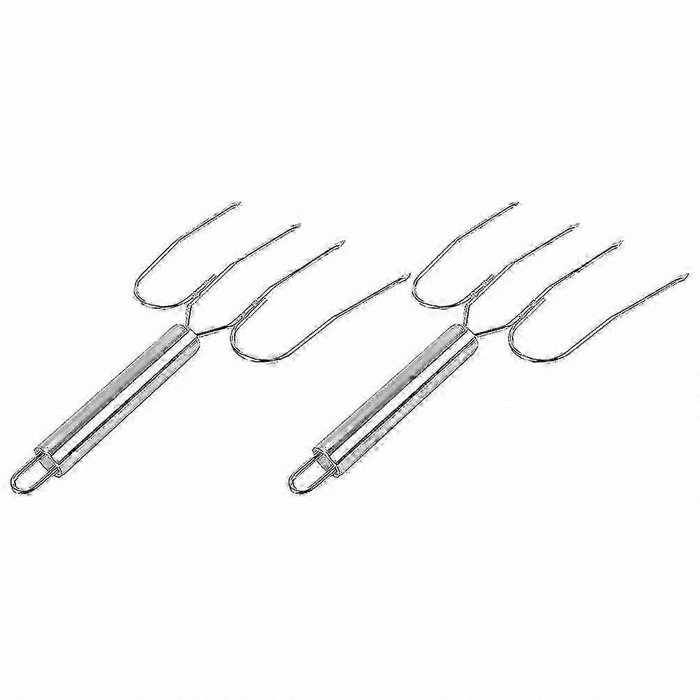 Stainless Steel BBQ & Roast Lifters Set