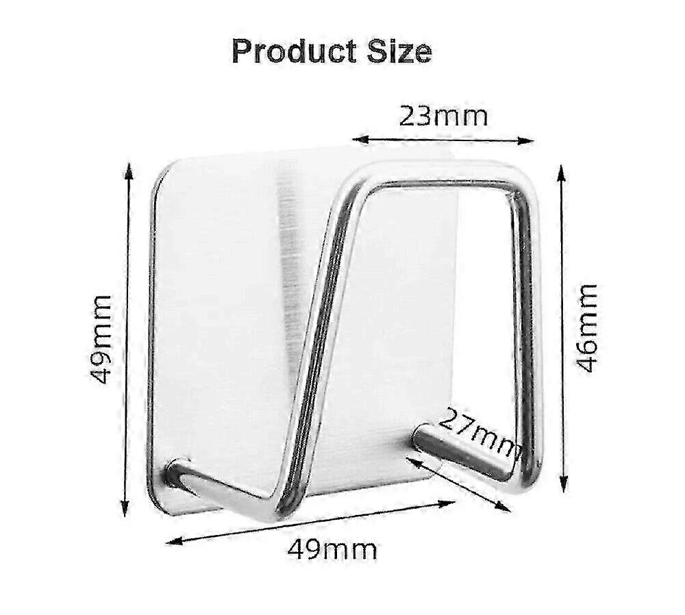4-Pack Rustproof Sink Sponge Holder