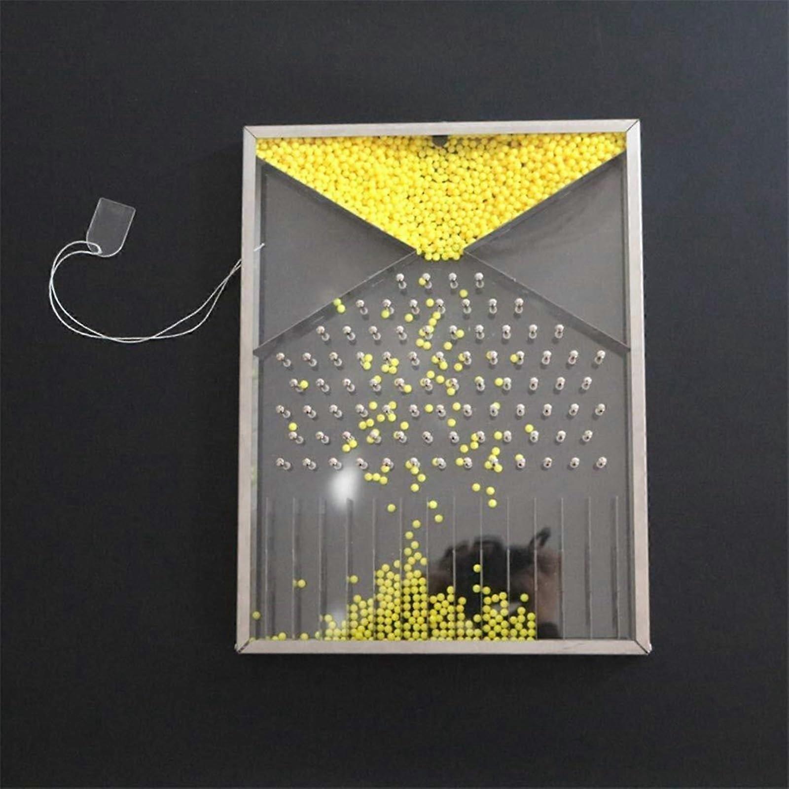 Galton Board Probability Distribution Model for Physics Statistics Classroom Visual Demonstration Tool