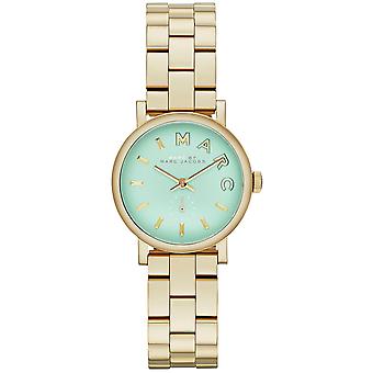 Marc by marc jacobs baker Quartz Analog Women's Watch with Stainless Steel Bracelet Gold Plated MBM3284