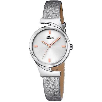 Lotus trendy Quartz Analog Woman Watch with Synthetic Leather Bracelet 18342/1