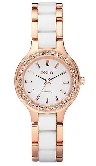 Dkny chambers reloj para Mujer Analógico de Cuarzo con brazalete de  Cerámica NY8141
