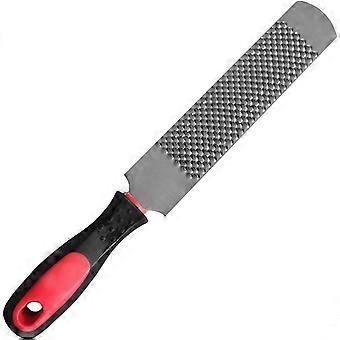 Hoof Rasp Horseshoe File with Handle High-carbon Steel Farrier Tool Double Sided Horse Hoof Trimmer Animal Foot File Equine Grooming Supplies Stable