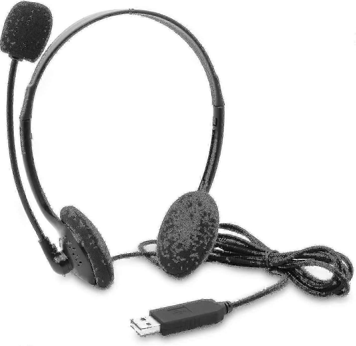 Usb Headset Computer Headset With Noise Cancelling Microphone
