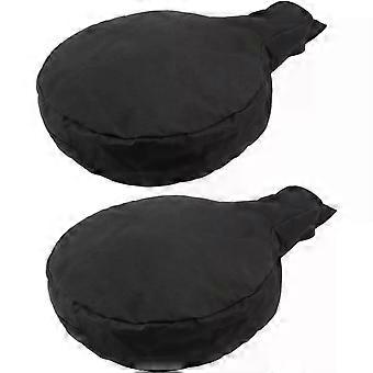 2 contenitori portatili per pentole, borsa per il campeggio, sacchetto pratico per pentole, ideale per barbecue e picnic all'aperto. Borsa multifunzionale per lo stoccaggio, adatta per l'uso in viaggio.