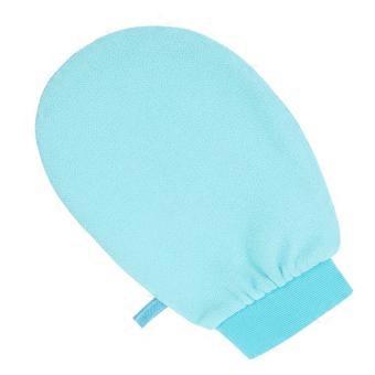Blue Bathing Hand Foaming Cover for Exfoliating Mitt for Home Use